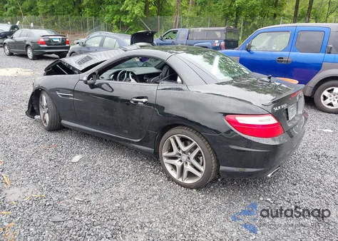 2015 Mercedes-Benz Slk 350 из США, поврежденный, VIN WDDPK5HAXFF101755